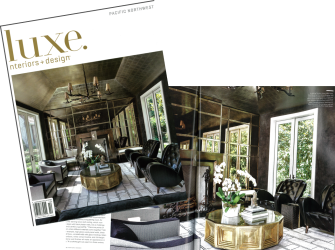 Loewen Doors on Cover of LUXE